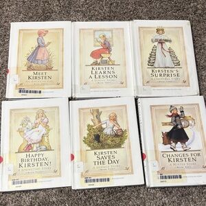 American girl KIRSTEN book set 1-6 hardcover vintage